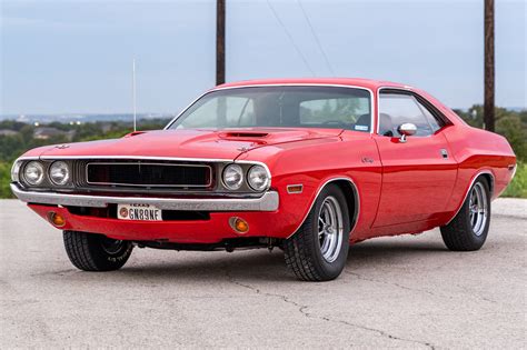 Dodge Challenger 1970 Black And Red