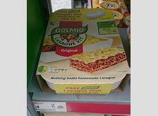 In store at Asda   Dolmio Original Lasagne Kit with free  