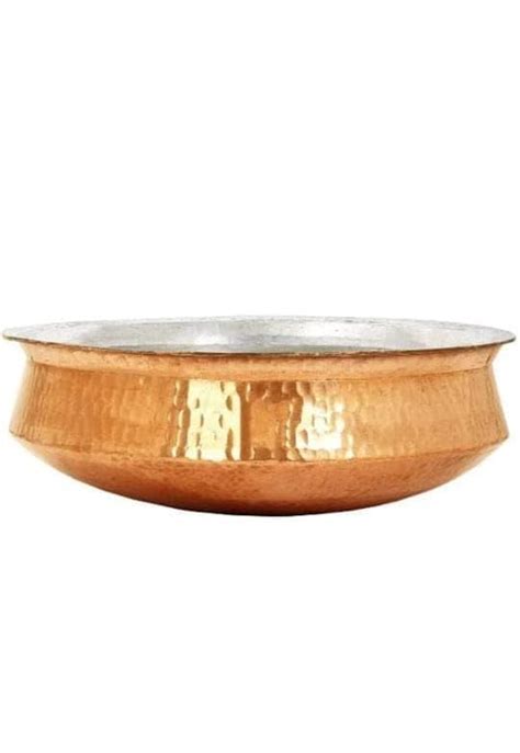 Buy Diamond Steel Pure Copper/Tamba Handi for Cooking | Lagan for ...