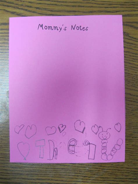 Mother's Day Notes | Kindergarten rocks, Notes to parents, Book bucket