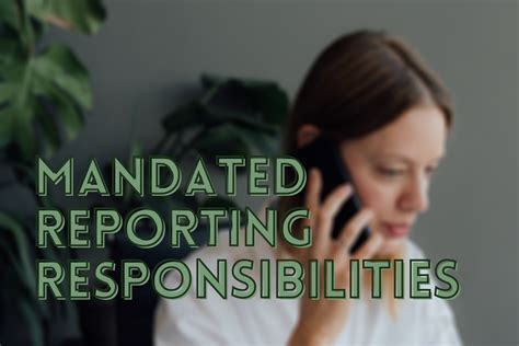 Mandated Reporting Responsibilities as an Ethical Researcher | 2022 ...