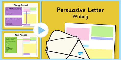 Persuasive Writing Letter (teacher made) - Twinkl