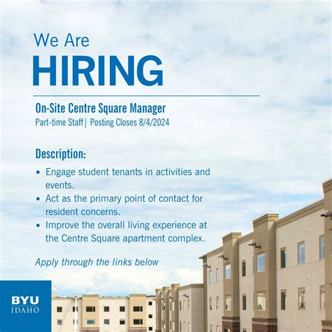 We have an exciting new opportunity at BYU-Idaho! We are looking for a ...