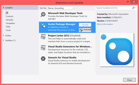 Install NuGet PowerShell 的图像结果