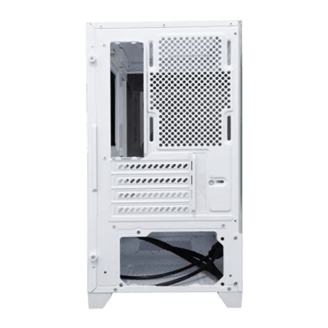 White Shark PC CASE GCC-2304 TORPEDO WHITE + 3 Fan DASH - Electron Albania