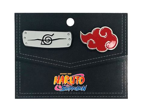 Ripple Junction Naruto Shippuden Symbols & Icons Enamel Pins Set India ...