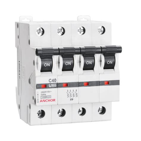 Buy Anchor UNO Miniature Circuit Breaker MCB FP MCB 'C' Type Online ...