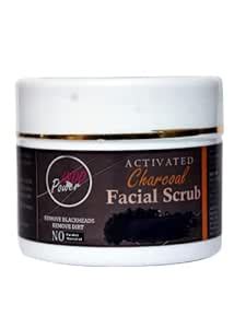 Buy INDOPOWER® C103-ACTIVATED CHARCOAL FACIAL SCRUB 100g. Online at Low ...