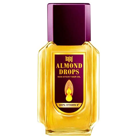 Bajaj Almond Drops Non Sticky Hair Oil, 100 ml Price, Uses, Side ...