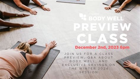 Body Well Preview Class, Mommys and Mocktails, Candace Dance Company ...