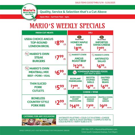 Mario’s Meat Market & Deli (@mariosmeatmarket) • Instagram photos and ...