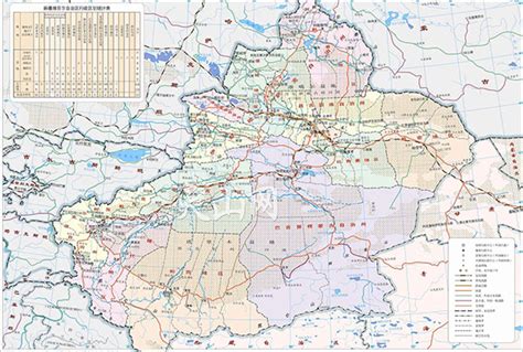新疆地图旅游地图下载-新疆地图全图版高清版 - 极光下载站