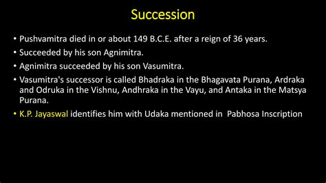 Political History of Sunga and kanva dynasty | PPT