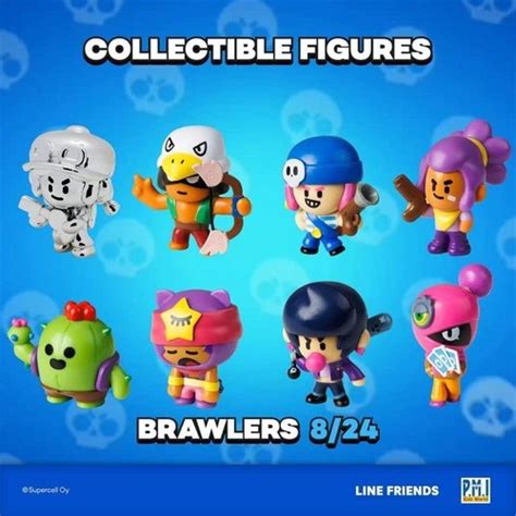 Brawl Stars Figures 8pk Spike Chrome Jessy Bo Penny | Ubuy India