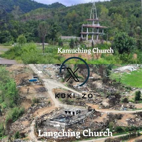 'Salai Taret' flag implanted on Cross in Manipur (with videos ...