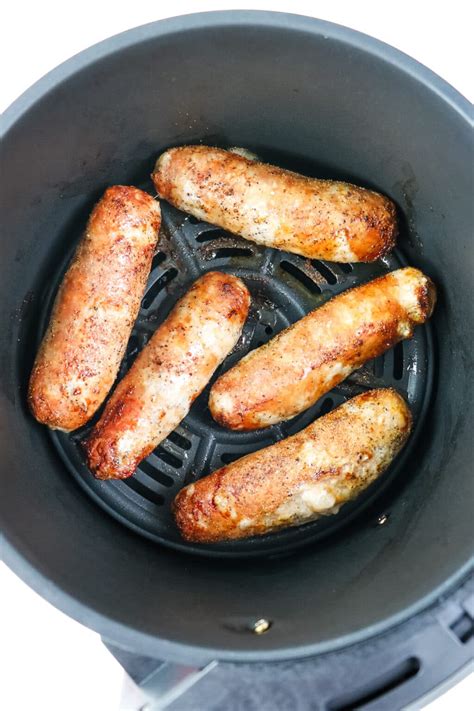 Air Fryer Brats | EASY Brats in Air Fryer Recipe | Just 4 Ingredients!