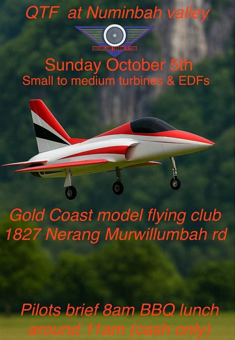 Gold coast model flying club small jet & edf day, 1827 ST97 Numinbah ...