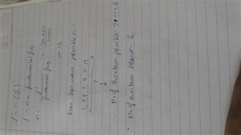 An organ pipe closed at one end has fundamental frequency of 1500Hz ...