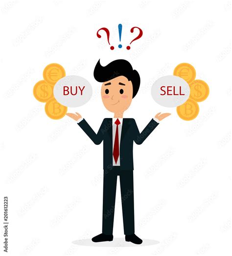 Sell/Buy Cartoon 的图像结果