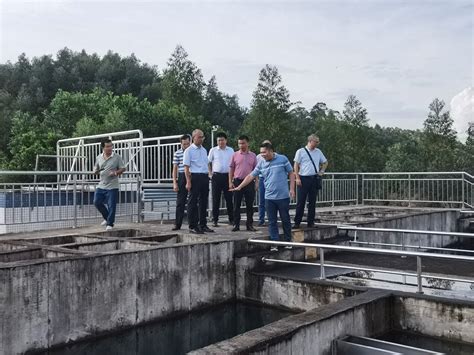 江门公用水务领导班子到恩平市大田镇开展项目调研