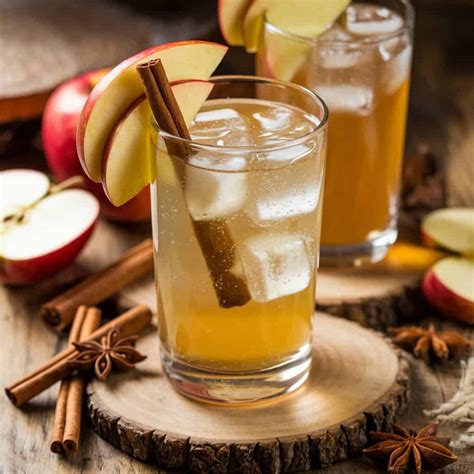 Spiced Apple Cider Spritz Mocktail Recipe: Refreshingly Cozy Autumn ...