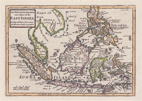 Indonesia Zaman Doeloe: Peta kuno terbitan London dari tahun 1705: Ketika wilayah Nusantara ...