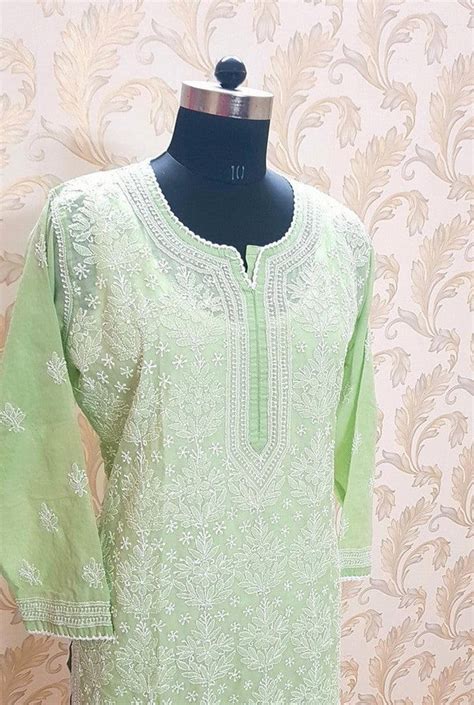 Chikankari Cotton Kurta