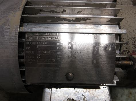 Lincoln Ac Hydraulic Oil Motor Pump Tefc 143tc | Ubuy India