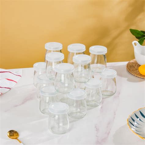 Glass Airtight Container Set Of 16 100ml Online - Premium Airtight Jar ...