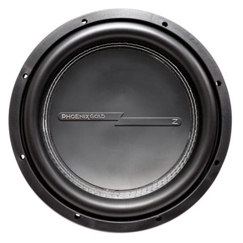 Phoenix Gold Z12D4 Subwoofer 12 Zoll 400 Watt RMS DVC 4 Ohm - Chassis ...