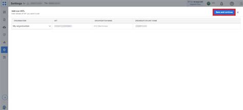 How to add a VAT number to KSA E-Invoicing Account? | ClearTax Docs