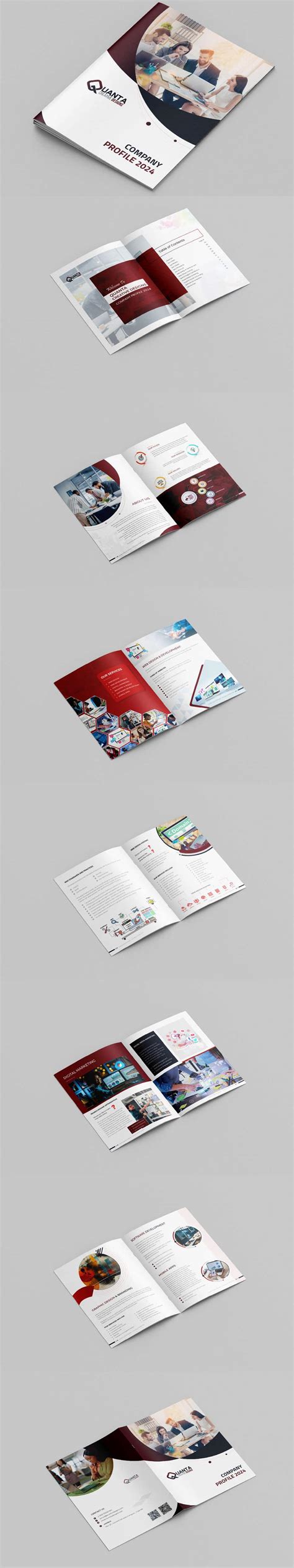 Creative Company Profile & Portfolio Design | Freelancer