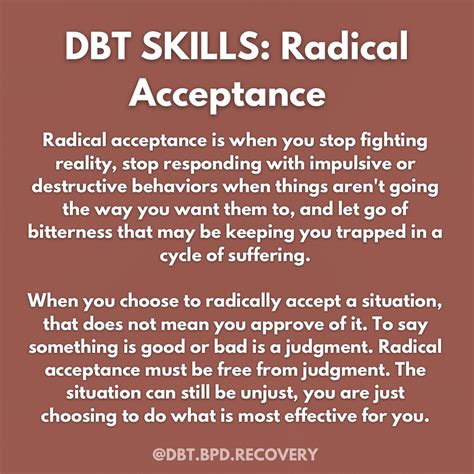 Radical Acceptance - Intro in 2025 | Radical acceptance, Dbt, Mental ...