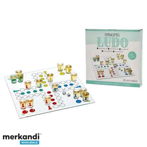 LUDO Drinking Game for Adults 19 Piece Party Playset - Germany, New ...