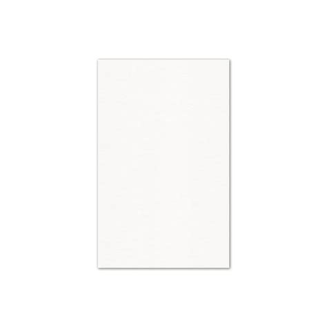 3.5 x 6.75 Cover Weight White - Cards & Pockets