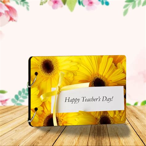 WallDaddy- Scrapbook Crafts (Sunflower Teacher's Day) Scrap Book ...
