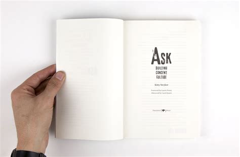 Ask – Interior Book Design – Jeff Werner
