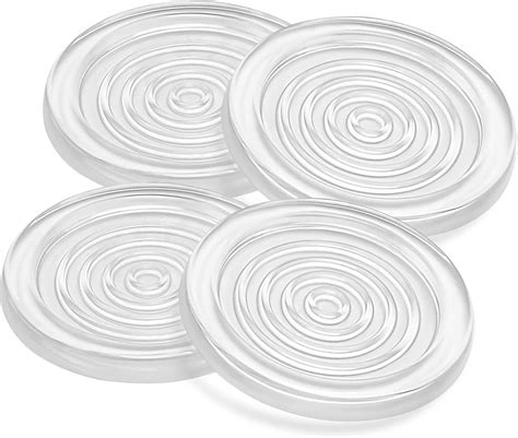 Maine 4 Pcs 1 3/4" Non Slip Furniture Pads, Chair Leg Floor Protectors ...