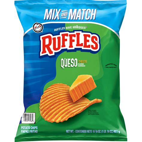 Ruffles, Queso Cheese Flavored, Potato Chips - SmartLabel™