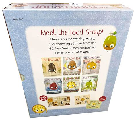 The Food Group The Bad Seed Series 6 Hardcover Books Box Gift Set ...
