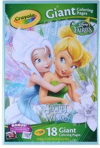 CRAYOLA Giant Color Pages - Disney Fairies - Giant Color Pages - Disney ...