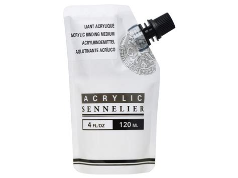 Sennelier Acrylic Binding Medium 120 ml Pouch – BrustroShop
