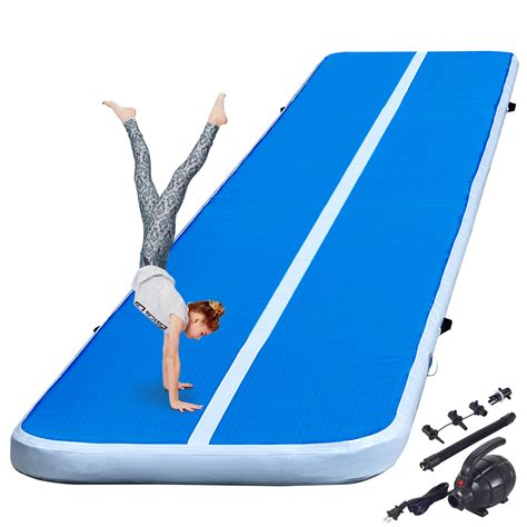 Air Track Mat 20FT Airtrack Inflatable Floor Gymnastics Tumbling Mat ...