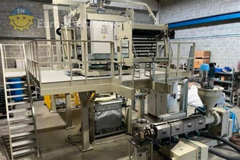 RL PLAST Thermoshrinkable PVC extrusion line | Shrink film extruder