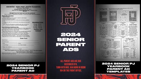 2024 Senior Parent Ads | Port Jervis High School