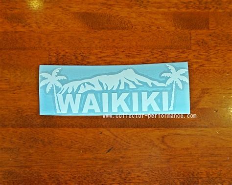 ハワイ WAIKIKI /ワイキキ ステッカー | US & Hawaii GOODS,Sticker/ステッカー | COLLECTOR＃001