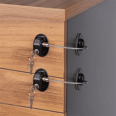 Buy SUGARDAY Cabinet Locks Baby Proofing Child Safety Locks for Fridge ...