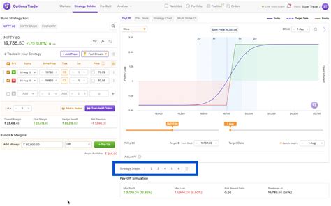 Update: On Custom Strategy Builder, now you can save your Strategy ...