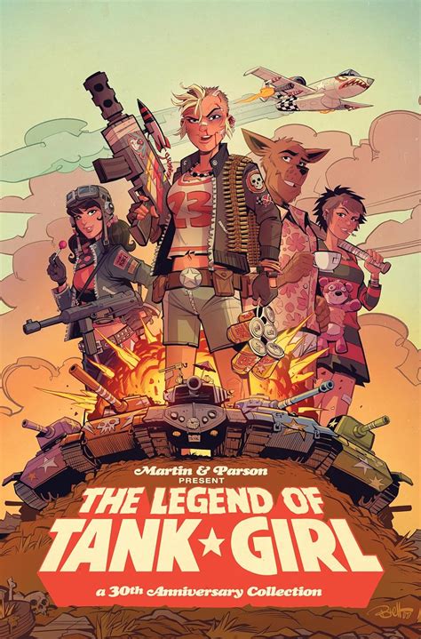 The Legend of Tank Girl : Martin, Alan, Parson, Brett: Amazon.in: Books