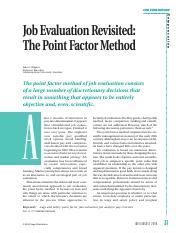 Point Factor Method HRM 的图像结果